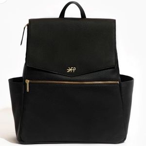 Freshly Picked Black Diaper Bag